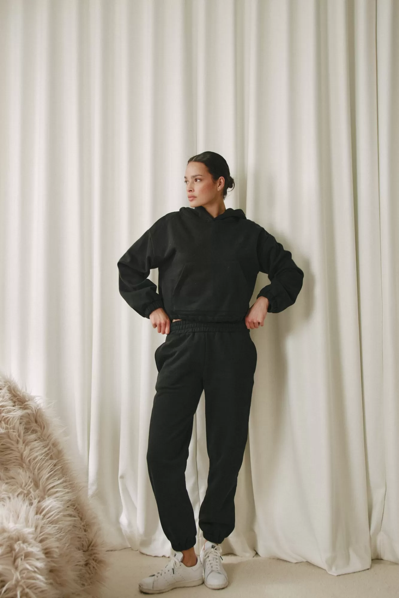 The Akala Studio Forever Black Pants Cheap