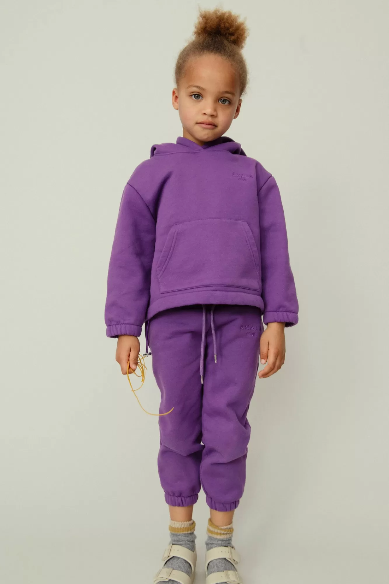 The Akala Studio Royal Purple Pants Girl Best Sale